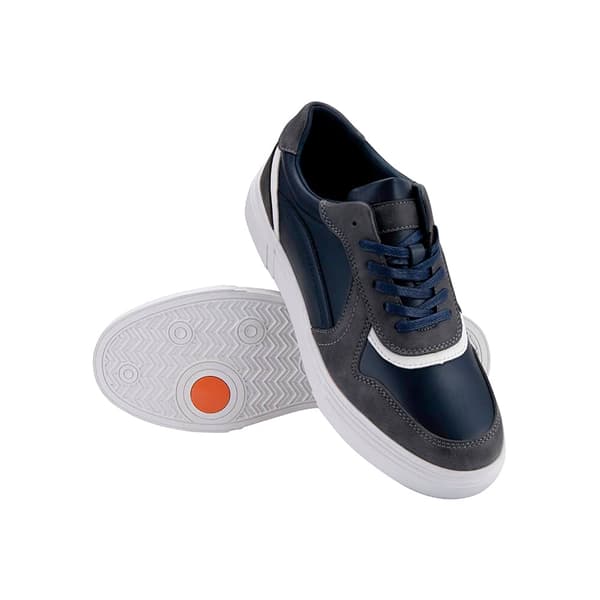 Sneakers til herre, Navyblå og Hvide EU 44