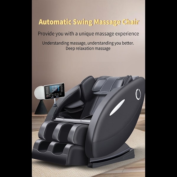 Massagestol A5 – Värmeterapi, AI-styrning, Zero Gravity och Pekskärm