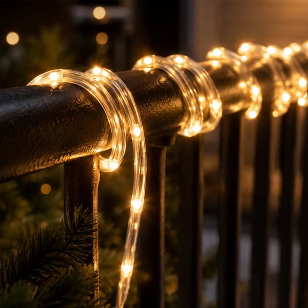 LED-ljusslang 4 eller 10 meter – vit Vit