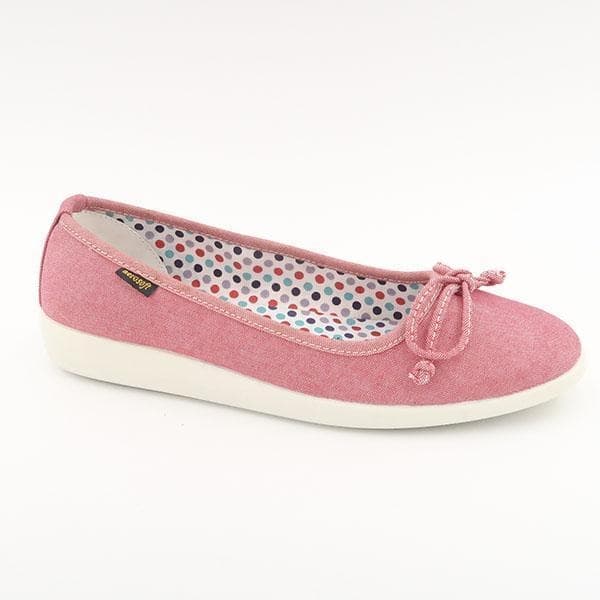 Ballerina Aerosoft model Denim-Rosa LightPink EU 38