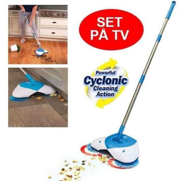 Roterende fejekost - Magic Spin Broom