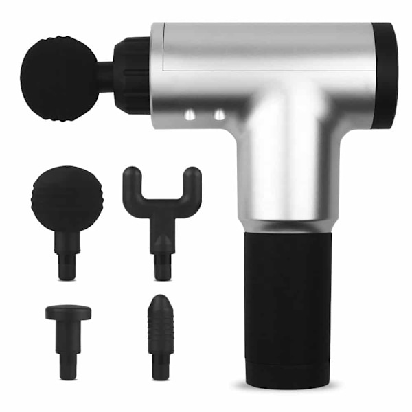 Massagepistol för ömma muskler Silver