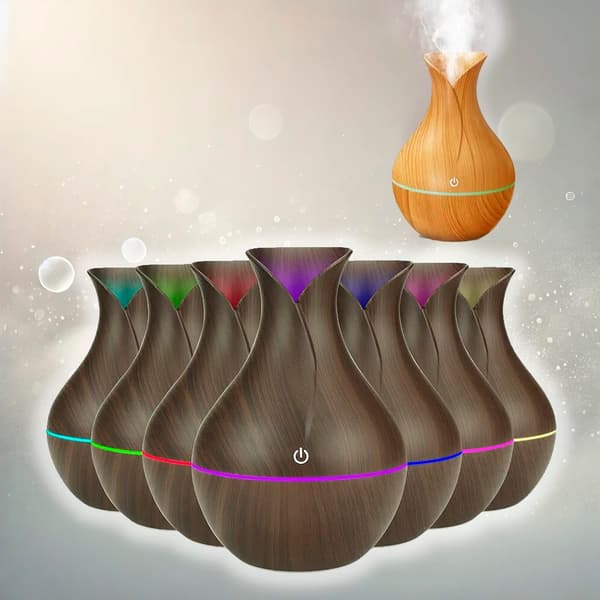 Aroma Diffuser – 130 ml med elegant design Ljusbrun