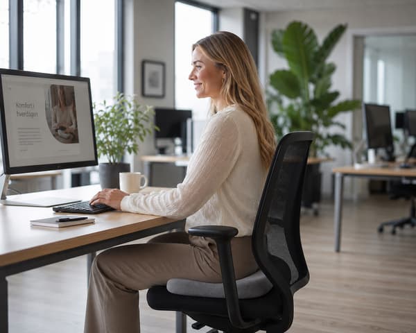 Ergonomisk Memory Foam Sædepude