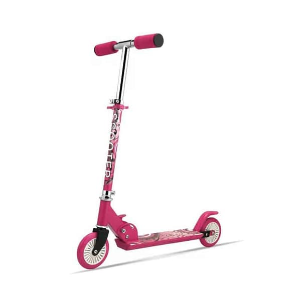Løbehjul til de mindste - foldbart (pink eller blå) Blå