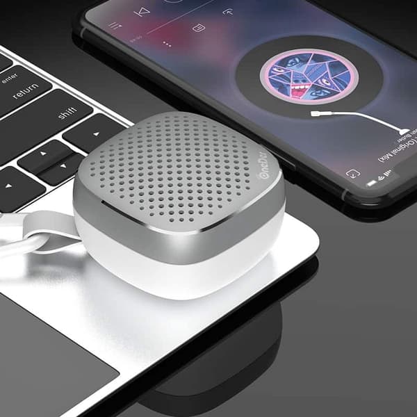 Bærbar minihøyttaler m/bluetooth og hempe - OneDer V11 –