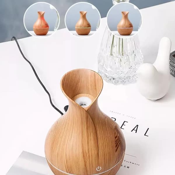 Aroma Diffuser – 130 ml med elegant design Ljusbrun