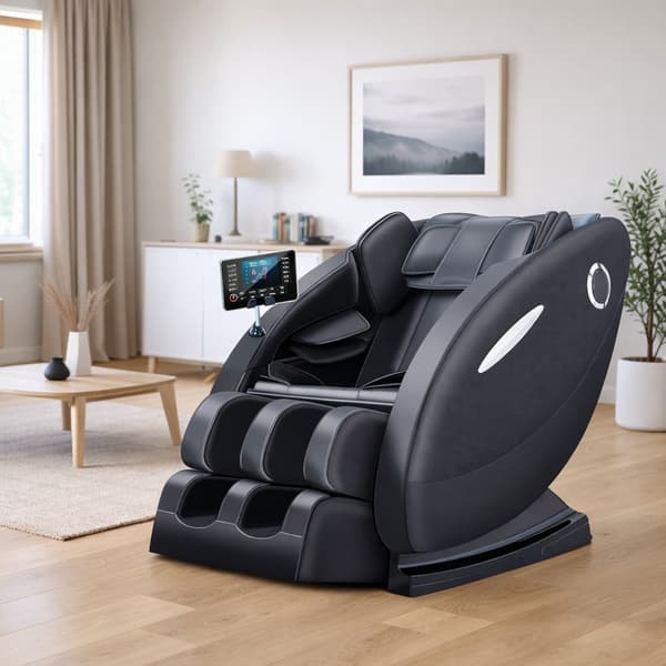 Massagestol A5 – Värmeterapi, AI-styrning, Zero Gravity och Pekskärm