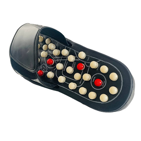Massagetofflor (zonterapi) med kardborre 40/41