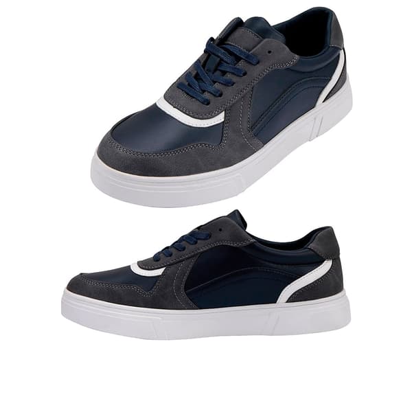 Sneakers til herre, Navyblå og Hvide 41