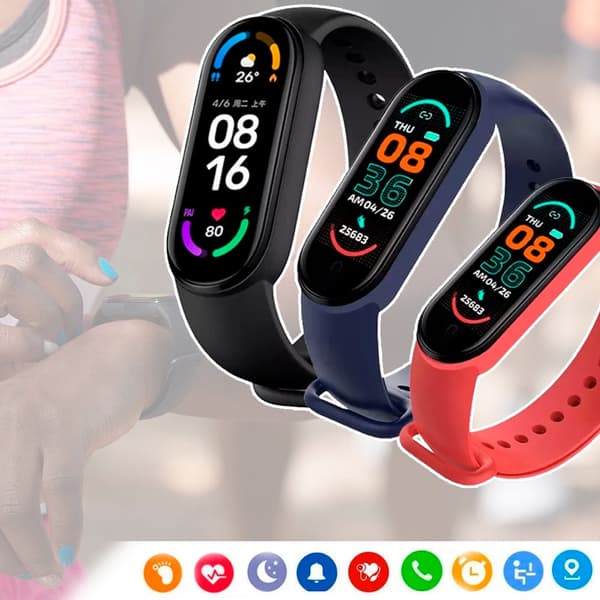 Smartwatch m/Puls- & blodtrykksmåler Green
