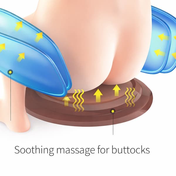 Massagestol 2D – Värmeterapi, AI-styrning, Zero Gravity – Modell A5 Plus