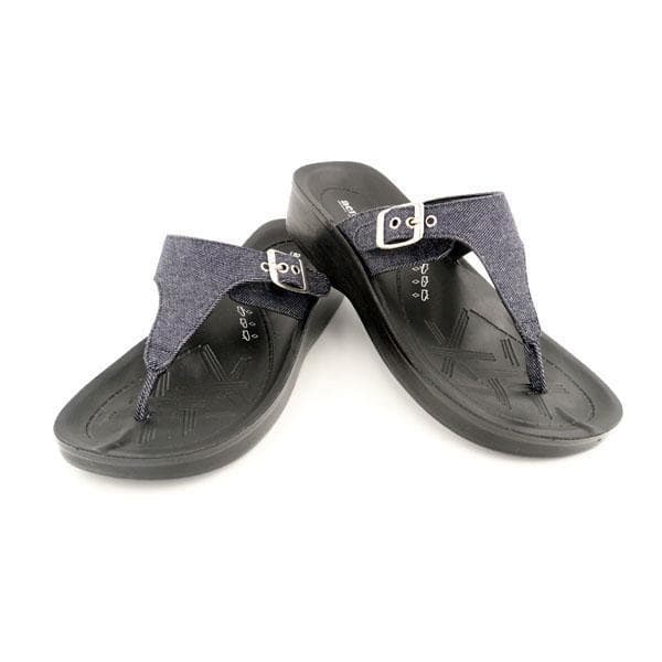 Sandaler Aerosoft model Blue Canvas m/tåsplit EU 39