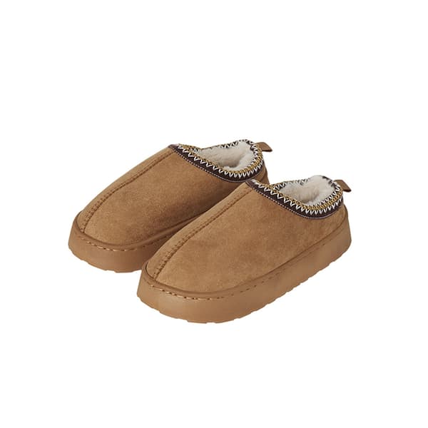 Hjemmesko – bløde, varme & luksuriøse (Brun & Beige) Beige