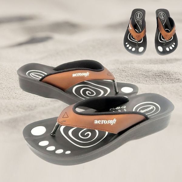 Sandaler - Aerosoft Model 801 Svart
