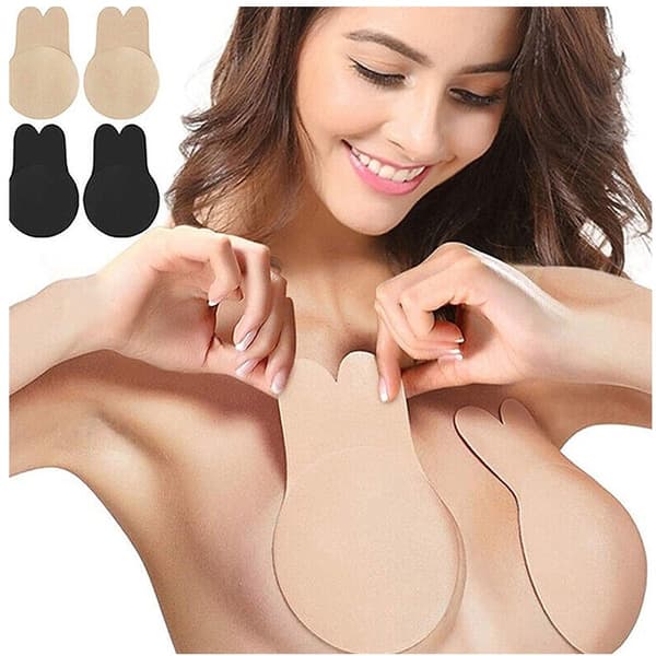 Usynlig push-up bh Black