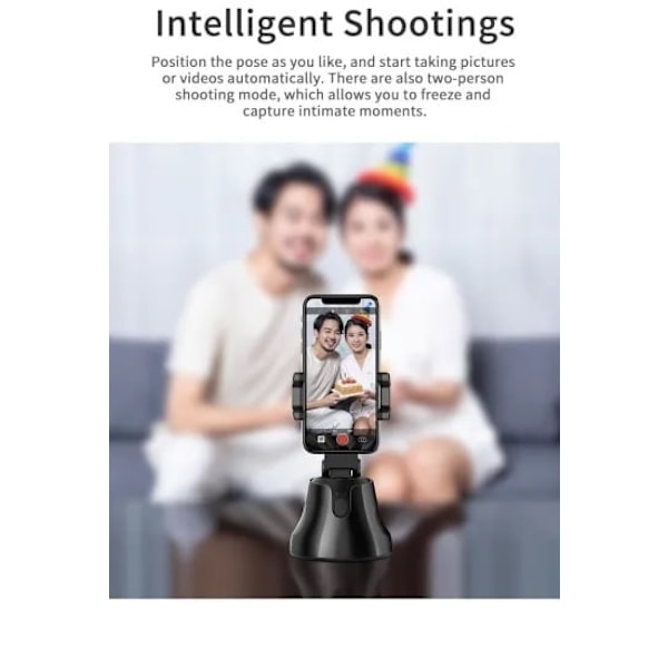 Smartphone selfie stick - Intelligent 360 ° automatisk spårning