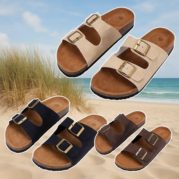 Klassiske remsandaler - sorte, brune eller beige Brun EU 36