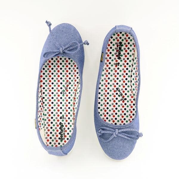 Ballerina Aerosoft model Denim-Blue Blue EU 36