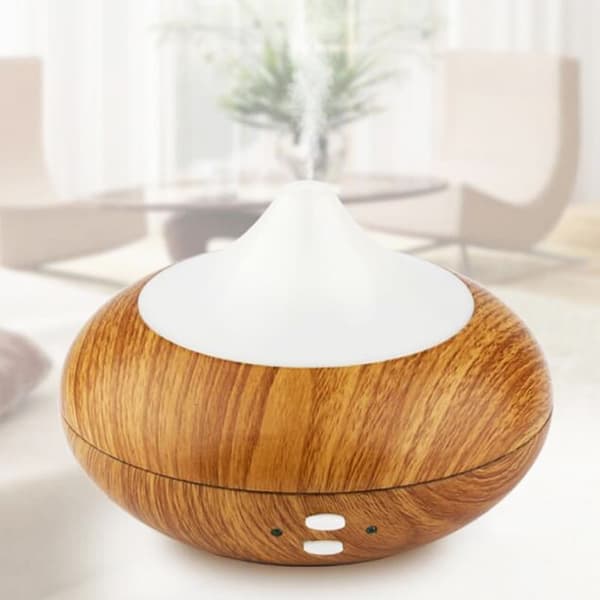 Aroma Diffuser (Aroma ultralydterapi) – Hvit Mörk/Vit