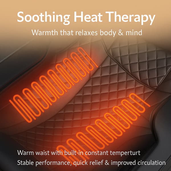 Massagestol 8D - S-teknologi, Zero Gravity och Värmebehandling - Model S9