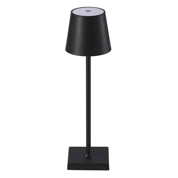 Bordlampe LED m/touch - ledningsfri - 4 farver Silver