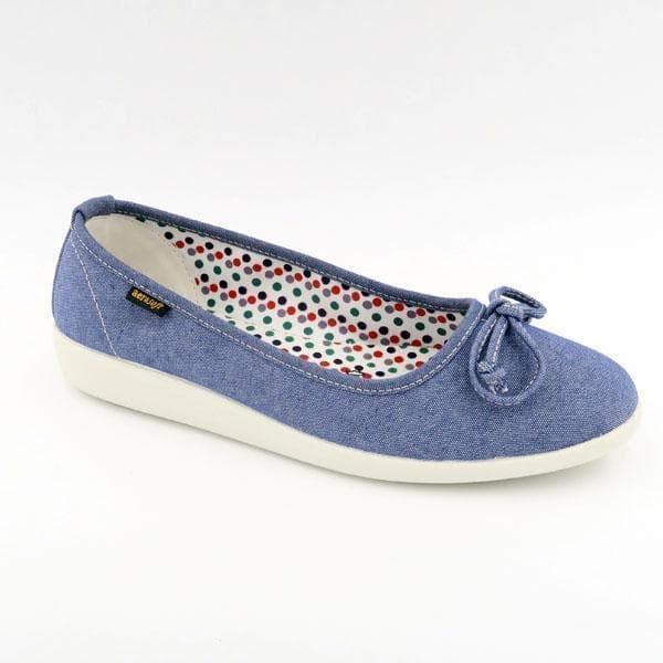 Ballerina Aerosoft model Denim-Blue Blue EU 36