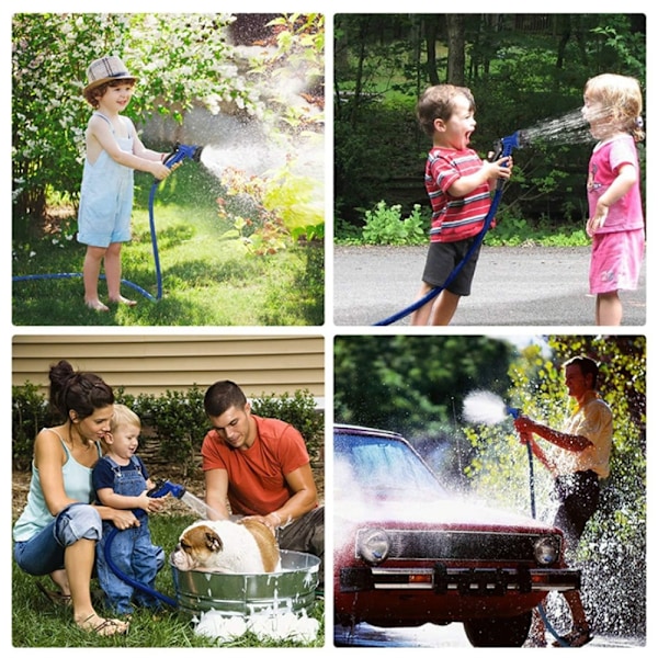 Magic Hose flex trädgårdsslang / vattenslang - grön eller blå - flera längder - Grön