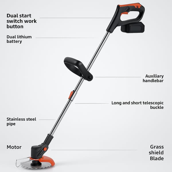 Gresstrimmer & Ugressfjerner med batteri