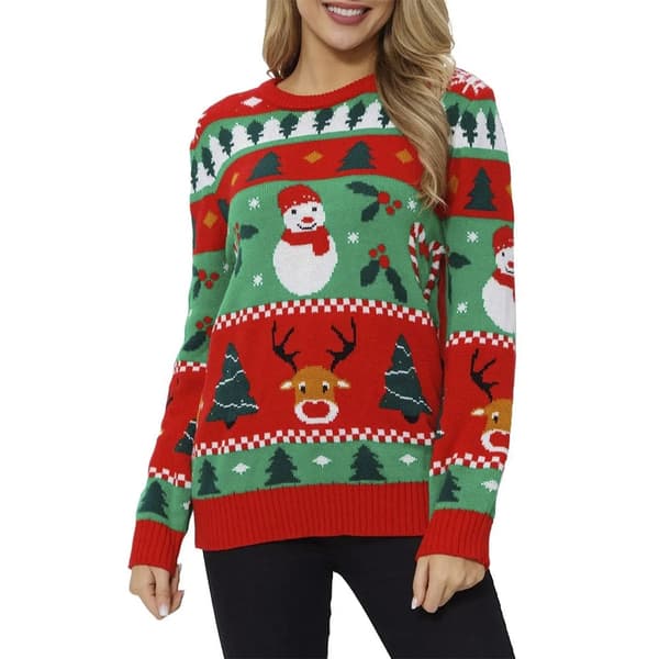 Julesweatere - Mange morsomme design og farger MultiColor S