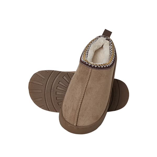 Hjemmesko – bløde, varme & luksuriøse (Brun & Beige) Brun