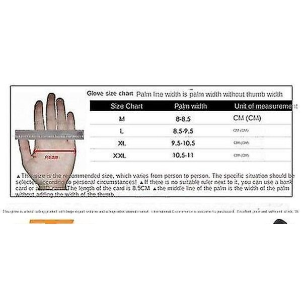 Ktm Andningsbara Motorcykelhandskar Full Finger Offroad Racing Motorcykelhandskar L L