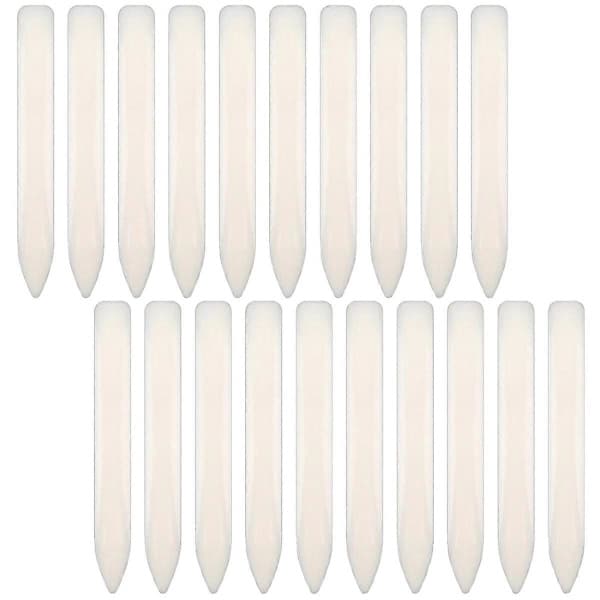 20-pack benfalsverktyg, plast benfals hantverk biga vikpapperstillverkning scrapb