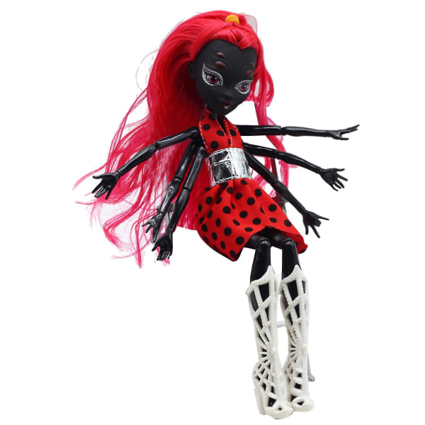 Haloppe Monsters Doll Udsøgt håndværk Dekorativ Funny Girl Monsters High Doll til gave