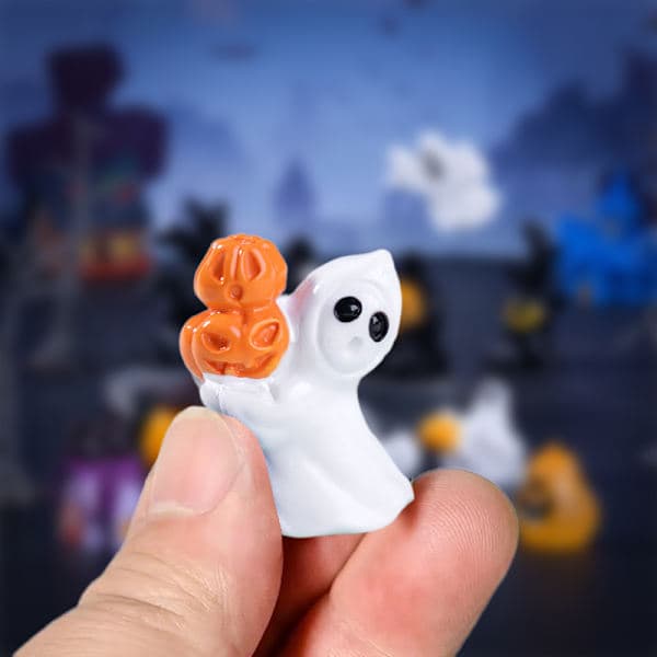 9-14 st Halloween 3D Pumpa Spöke Staty Slott Häxa Miniatyr A5 A5