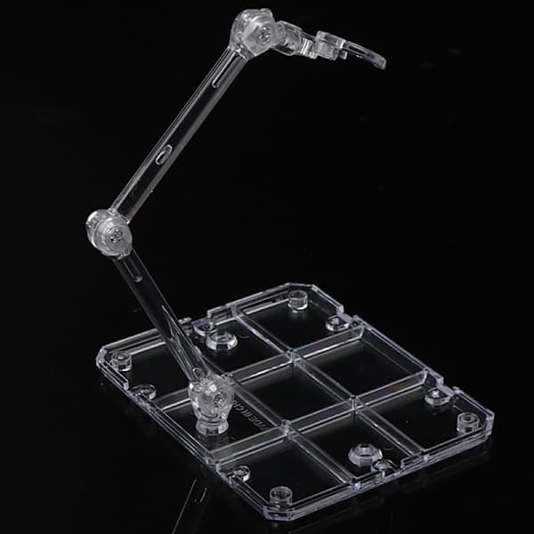 1 Set Action Figure Bas Lämpligt Displayställ Fäste för HG 1 Transparent