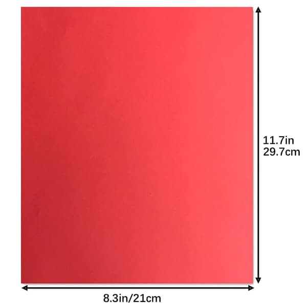 100 ark färgat A4-papper 70 gsm handgjort papper för DIY-konst