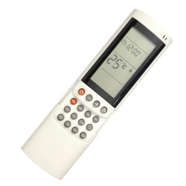 Ersättningsfjärrkontroll för Airwell RC08A/RC08W luftkonditionering - VODOOL - Vit - 2 års garanti