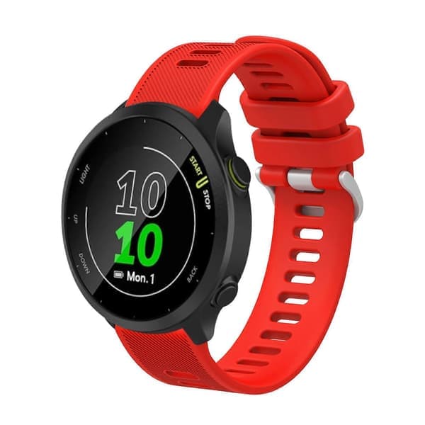 Klokkerem til Garmin Approach S40-lingling} Rød Red
