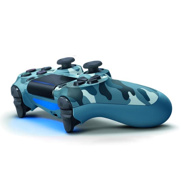 Trådløs controller dobbelt vibrationsspil joystick controller til PS4 Controller/Slim/Pro, kompatibel med PS4-konsol camouflageblå Camouflage Blue