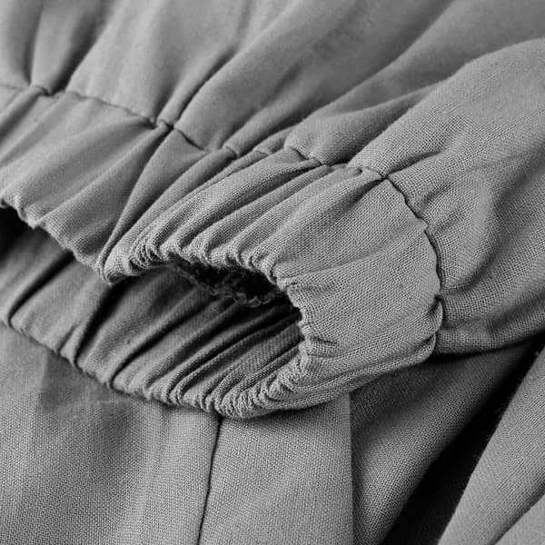 Pellavahousut naisille 7/8 joogahousut, L