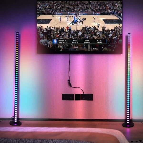 LED-gulvlampe - RGB - Moderne - Fjernkontroll - App-styring