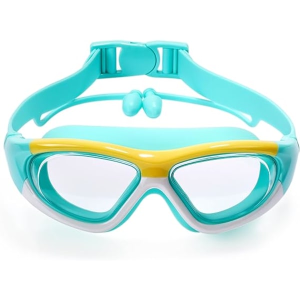 Children's Swimming Goggles, Clear Vision Anti-fog Anti-ultraviolet Waterproof Swimming Goggles, Suitable for 4-16 Years Old