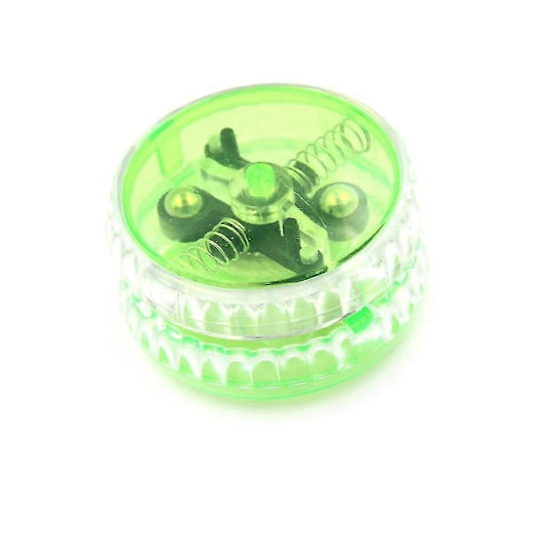 Ny Höghastighets Yoyo Boll Lysande LED Blinkande Yoyo Leksak För Barnfest Underhållning green 1pcs