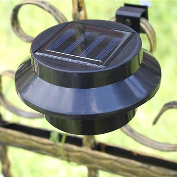Vandtæt Udendørs 3-LED Solar Landskab Have Natlys med Holder