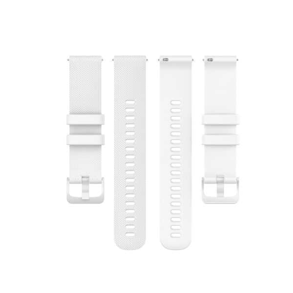 Urrem til Garmin Venu / Venu SQ / Vivomove3 / Move 3 / Vivomove Luxe / Move Luxe / Vivomove Style / Move Styl Hvid 20 mm White