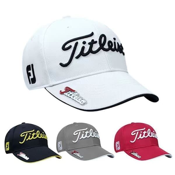 Ny stil topp caps golfcaps for menn og kvinner solhatt golfcaps solbeskyttelse hvit