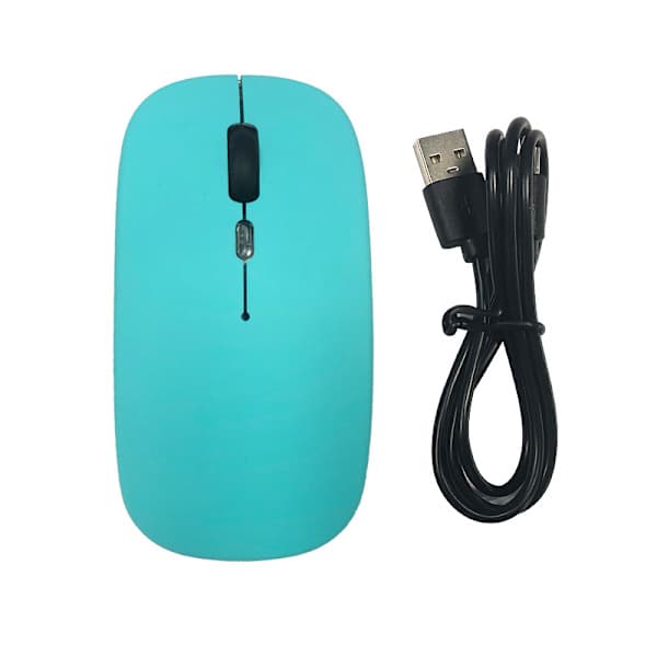 Langaton Bluetooth Hiiri USB Lataus Sininen Blue