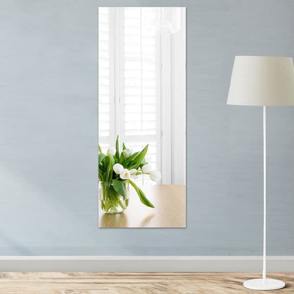 Selvklebende speil 40 x 122 cm Fleksible selvklebende speilfliser