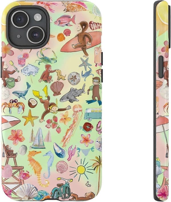 2025 Seneste Model Sommerinspireret Mobilcover til iPhone 16 15 14 13 12 11 Pro Max